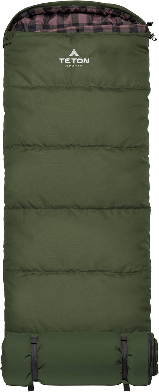 Teton Junior, 20 Degree and 0 Degree Sleeping Bags. Finally, Sleeping Bag for Boys, Girls, All Kids, Warm and Comfortable, for All Camping Weather and Built to Last