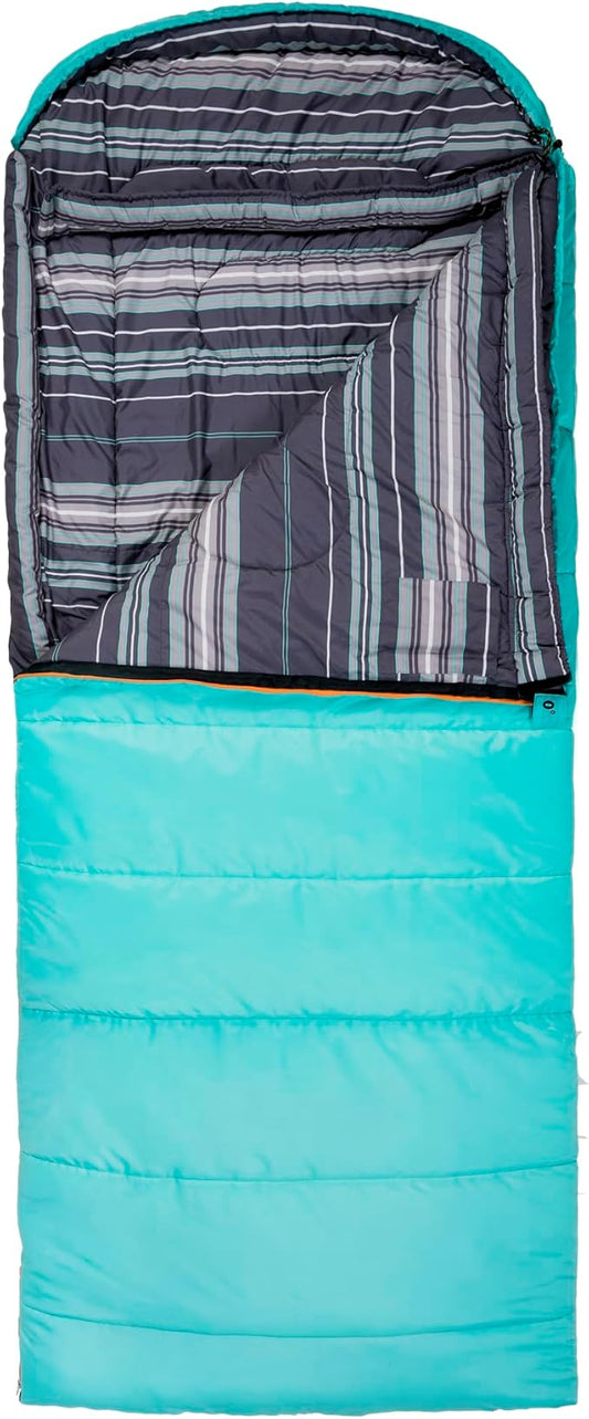 Teton Celsius Regular, -25F, 20F, 0F Degree Sleeping Bags, All Weather Bag for Adults and Kids, Camping Made Easy and Warm, Travel Sack Included