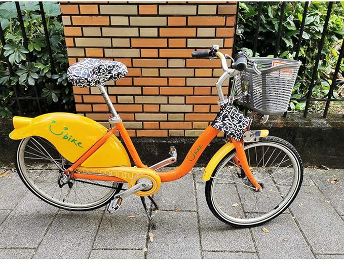 Tainada Water Resistant Bike Seat Bicycle Rainproof Dustproof Saddle Cover with Portable Storage Bag