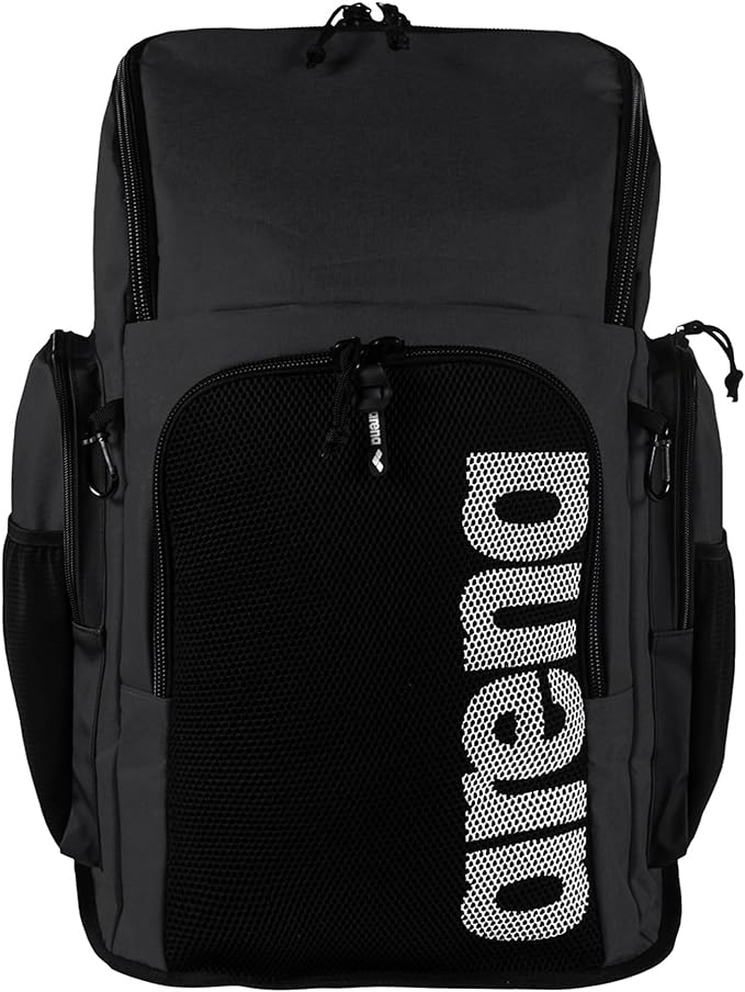 ARENA Team 45 Backpack Swimming Athlete Sports Gym Rucksack Large Training Gear Equipment Swim Bag for Men/Women, 45 Liters