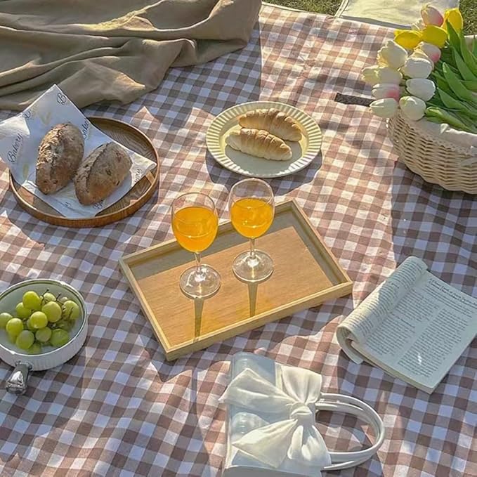 Lchkrep Picnic Blanket Beach Blankets 80"x60" Large Sandproof Waterproof Camping Portable Travel Blanket Play Mat for Outdoor Indoor Family Beach Park Grass,Hiking, Music Festival