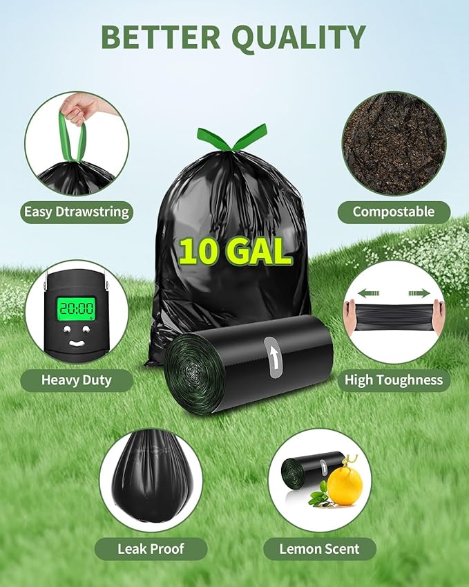 Camping Toilet Bags Poo Gel Set, Portable Toilet Bags with Camping Toilet Gel, Composting Toilet Bags Poo Gel for Portable Toilet Camping Outdoor Hiking Emergency Toilet