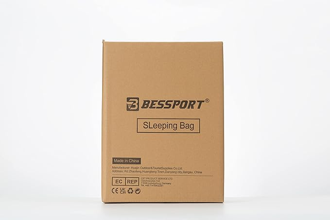 Bessport Mummy Sleeping Bag | 15-45 ℉ Extreme 3-4 Season Sleeping Bag for Adults Cold Weather– Warm and Washable, for Hiking Traveling & Outdoor Activities