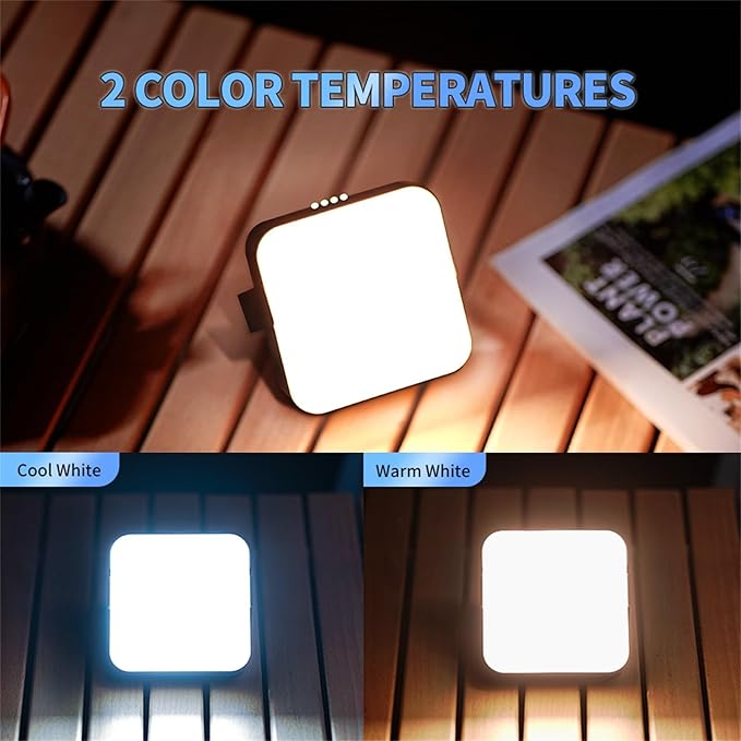 Solar Camping Lantern Rechargeable -1000LM 8000mAh Battery Operated Tent Light, IP65 Waterproof Portable LED Flashlight for Emergency, Hiking, Camping Essential