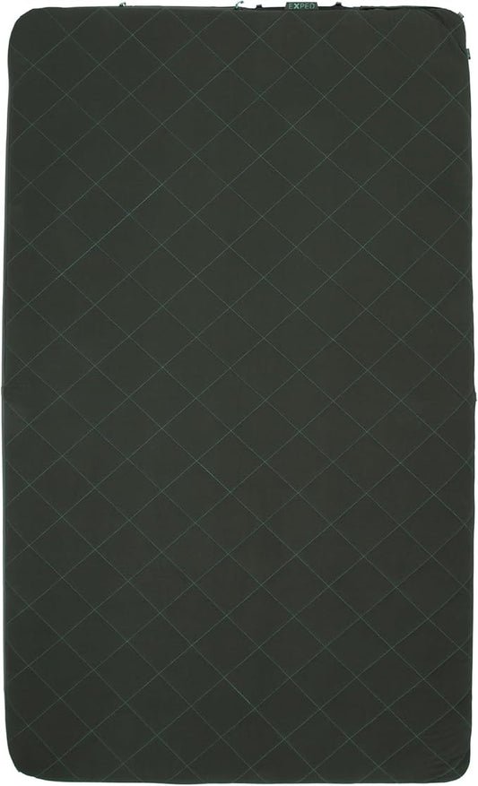 Exped LuxeMat Duo M - Self Inflating Luxury Sleeping Mat, 4” Foam Pad, Pump Included