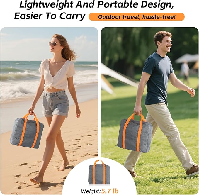 Self Inflating Sleeping Pad,Built-in Pump, Quickly Inflate and Deflate in 2 Minutes, Durable and Leak-Proof, Compact and Portable, Suitable for Home Travel and Camping Self Inflating Camping Pad