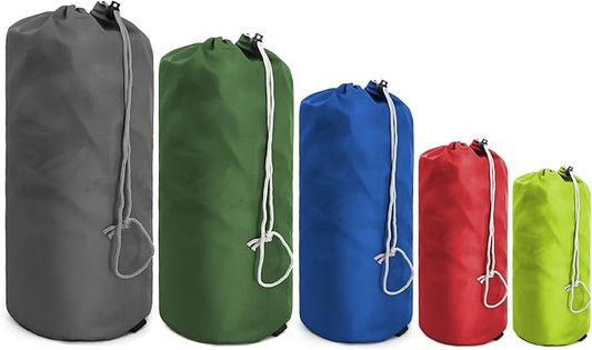BeeGreen Stuff Sack for Backpacking Drawstring Storage Bag with Dust Flap