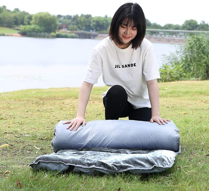 Sleeping Cot Pads (75" x 28") with Elastic Straps Portable for Outdoor & Hiking, Cotton Soft Thick Camping Cot Pad,Waterproof