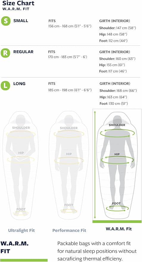 Therm-a-Rest Questar 32F/0C Lightweight Down Mummy Sleeping Bag