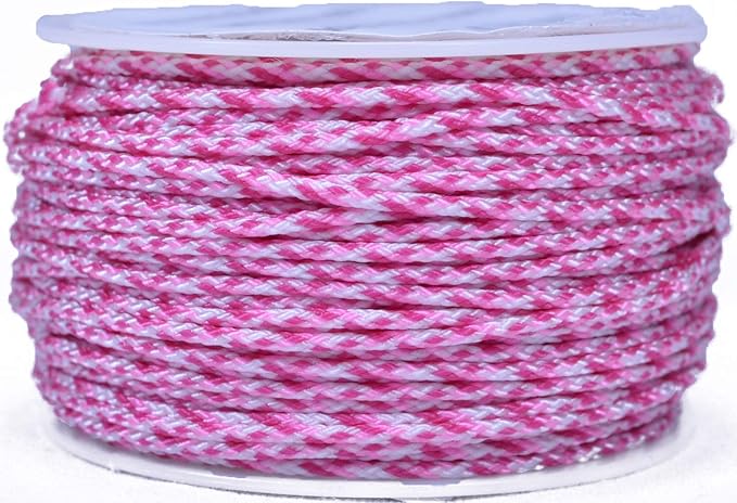 BORED? PARACORD! Nylon Micro Cord - 125 or 1000 Foot Spool Options - 70+ Colors and Patterns - 1.18mm Cord