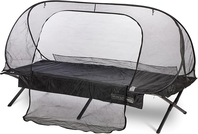 Bigger, but just as Cool MosquitOasis XL Pop-Up Mosquito Net Tent for Summer Camps and Camping 80 inches Long