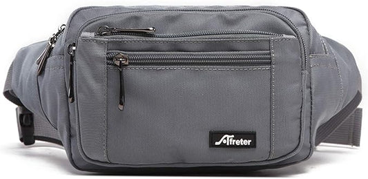 Fanny Pack for Men&Women Waterproof Waist Pack Bag Hip Bum Bag with Rain Cover Adjustable Strap for Sports Outdoors Workout Running Traveling Hiking Cycling Dog Walking Casual Fishing