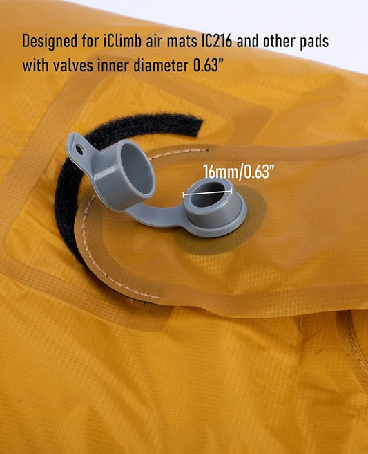 iClimb Stable Comfortable Air Sleeping Pad Ultralight Compact for Adults Camping Backpacking