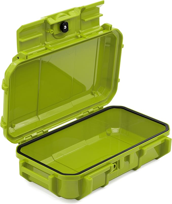 Seahorse 56 OEM Portable Waterproof Dry Box Hard Protective Micro Case - Mil Spec/USA Made / IP67 Waterproof/Lockable/Airtight/Smell Proof - for Hand Tools, Ammo Boxes, Stash Box