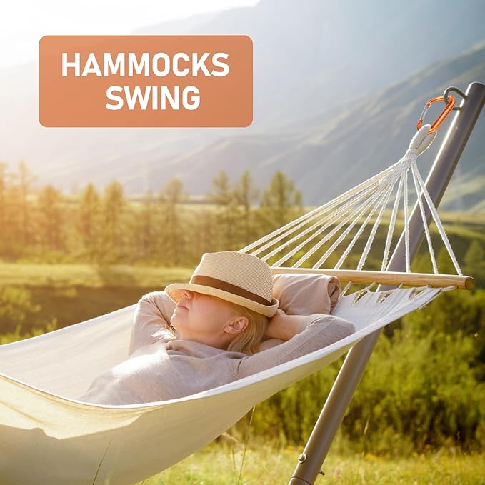 Carabiner,12KN Lightweight Heavy Duty Carabiner Clips,Aluminium Wiregate Caribeaners for Hammocks,Camping, Key Chains, Outdoor and Gym etc,Hiking & Utility