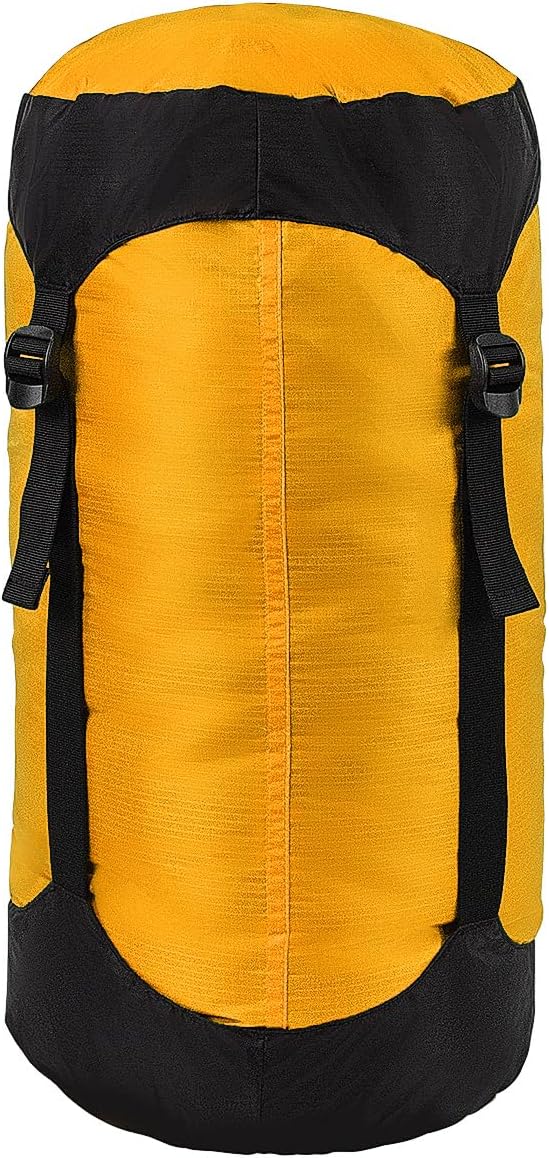 Compression Stuff Sack, 5L/8L/18L/25L/35L Lightweight Sleeping Bags Storage Compression Sack, More 40% Storage for Camping, Hiking, Backpacking Trip