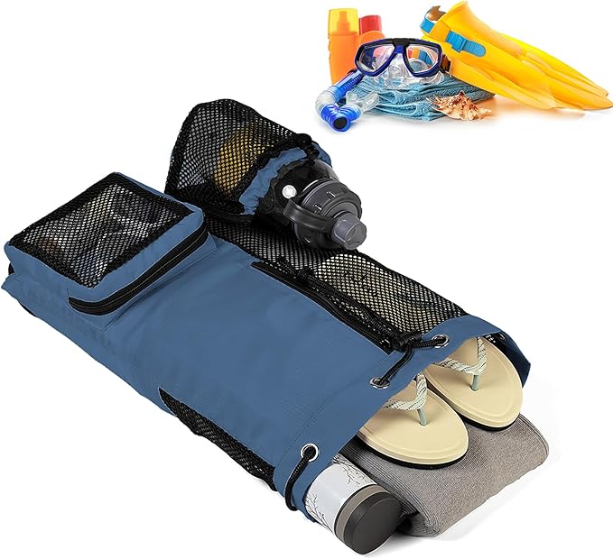 BeeGreen Drawstring Backpack for Men Women Athletic Gym Sports Workout Beach Swim …