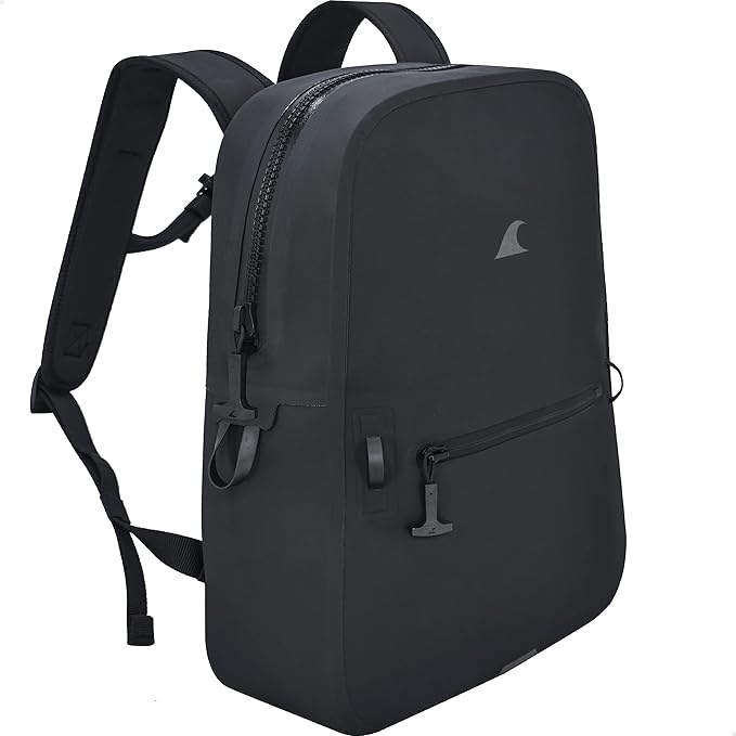 Breakwater Supply™ 100% Waterproof Submersible Backpack, Laptop Bag, Airtight Zippers | Travel Outdoors | Fogland 25L 20L 15L