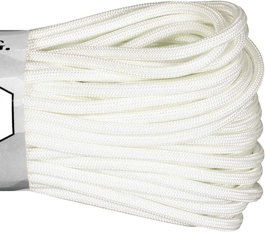 Atwood Rope MFG 550 Paracord 300 Feet 7-Strand Core Parachute Cord (White)