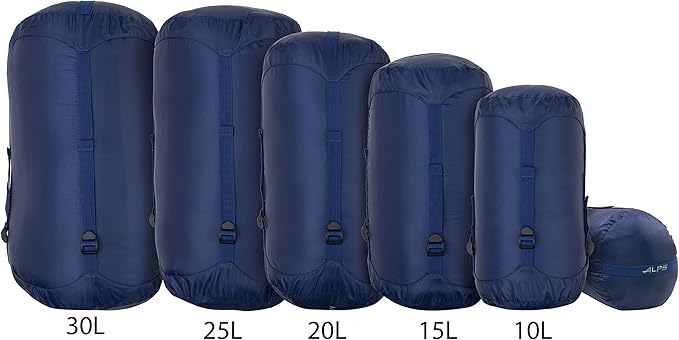 ALPS Mountaineering Sleeping-Bag-Compression-Sacks Lightweight Compression Stuff Sack