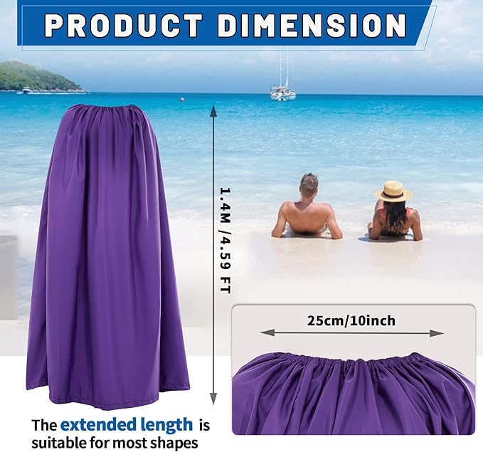 Portable Changing Room Changing Tent for Dancer Instant Dressing Cover Ups Privacy Shelters for Beach Car Boating Taking Photo, 4.59ft Length
