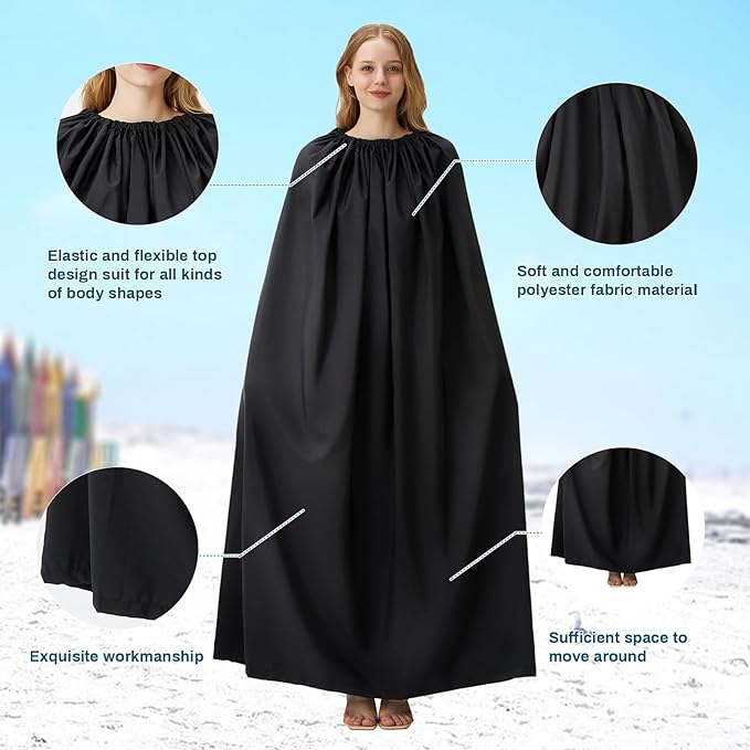 Portable Changing Room Changing Tent for Dancer Instant Dressing Cover Ups Privacy Shelters for Beach Car Boating Taking Photo, 4.59ft Length