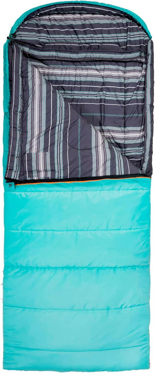 Teton Celsius Regular, -25F, 20F, 0F Degree Sleeping Bags, All Weather Bag for Adults and Kids, Camping Made Easy and Warm, Travel Sack Included