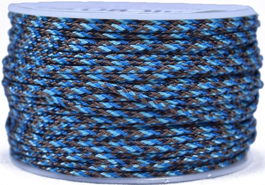 BORED? PARACORD! Nylon Micro Cord - 125 or 1000 Foot Spool Options - 70+ Colors and Patterns - 1.18mm Cord