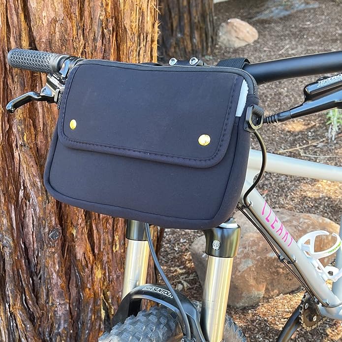 allydrew Waterproof Bike Bag, Handlebar Cycling Storage Pouch for Tools and Accessories