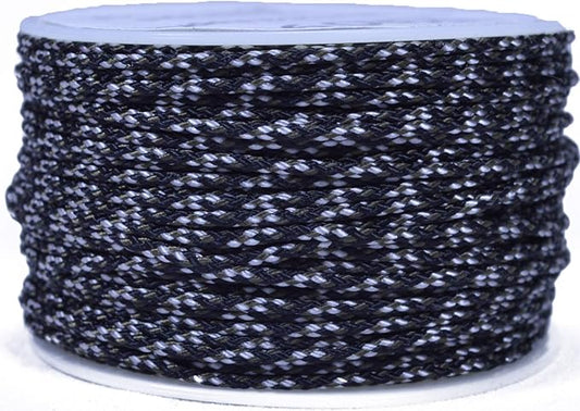 BORED? PARACORD! Nylon Micro Cord - 125 or 1000 Foot Spool Options - 70+ Colors and Patterns - 1.18mm Cord