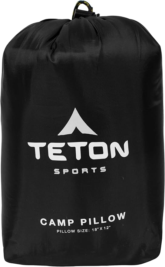 TETON Sports Camp Pillow; Great for Travel, Camping and Backpacking; Washable