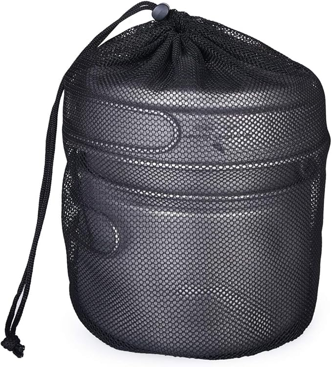 5pcs Nylon Mesh Bag Travel Stuff Sack Sports Equipment Bag BVP01XL