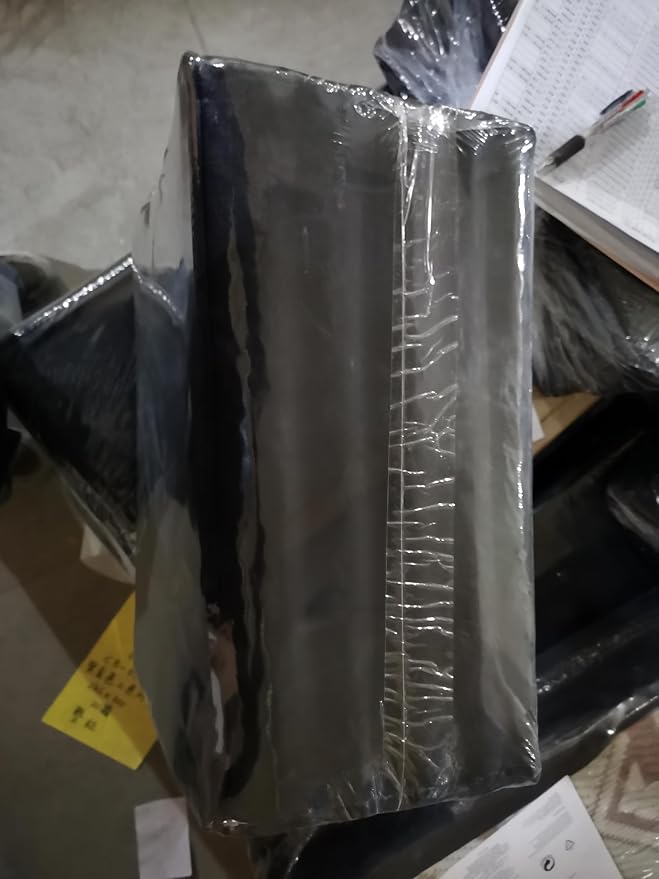 Capslpad 10Ft Round Outdoor Rug for Patio Reversible Mat Boho Circle Indoor Outside Area Rug Waterproof Plastic Straw Rug for RV Camping Picnic Pool Tent Beach Deck Balcony Doormats Decor, Black