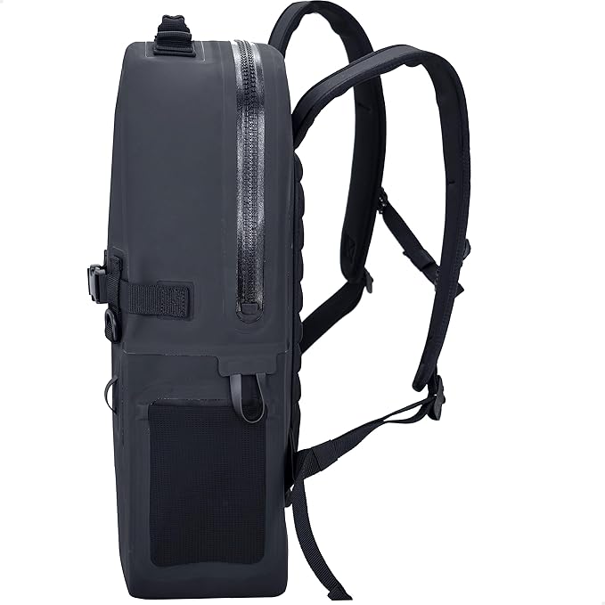 Breakwater Supply™ 100% Waterproof Submersible Backpack, Laptop Bag, Airtight Zippers | Travel Outdoors | Fogland 25L 20L 15L