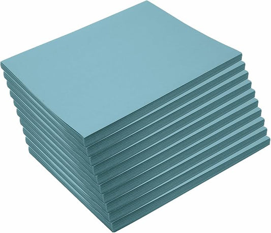 Colorations Construction Paper,Sky Blue,9 inches x 12 inches,200 Sheets,Heavyweight Construction Paper,Crafts,Art,Kids Art,Painting,Coloring,Drawing,Creating,Paper,Art Project,All Purpose