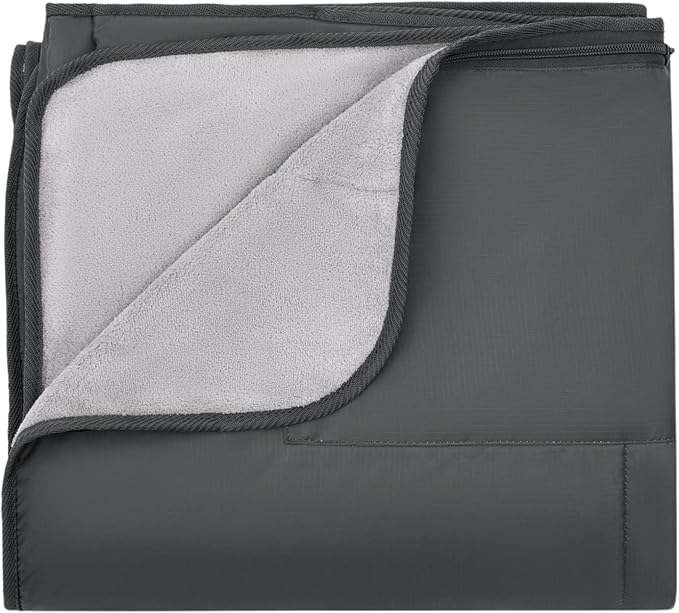 KingCamp Outdoor Picnic Blanket Waterproof Beach Mat for Camping on Grass Foldable Sandproof Beach Blanket Park Hiking Stadium Festivals Dogs 82” x 58”