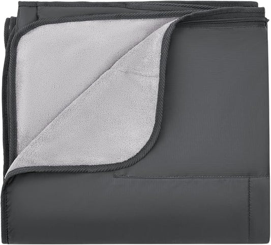 KingCamp Outdoor Picnic Blanket Waterproof Beach Mat for Camping on Grass Foldable Sandproof Beach Blanket Park Hiking Stadium Festivals Dogs 82” x 58”