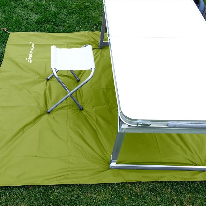 Clostnature Tent Footprint - Waterproof Camping Tarp, Heavy Duty Tent Floor Saver, Ultralight Ground Sheet Mat for Hiking, Backpacking, Hammock, Beach - Storage Bag Included