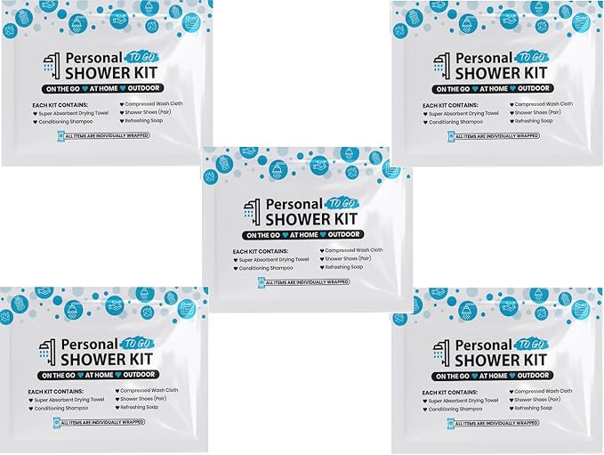 Compact Personal Shower Kit To-Go– Your Hygiene Companion for Travel, Gym, and Outdoor Adventures (5)