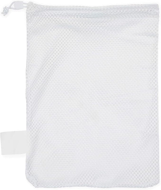 Champion Sports Mesh Equipment Bag – Heavy-Duty Nylon Drawstring Bag with Lock & ID Tag, Breathable Storage Sack for Balls, Swim Gear, Laundry & Toys, Multiple Sizes & Colors