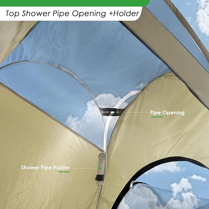 Portable Privacy Tent - Pop Up Shower & Changing Room for Outdoor Camping