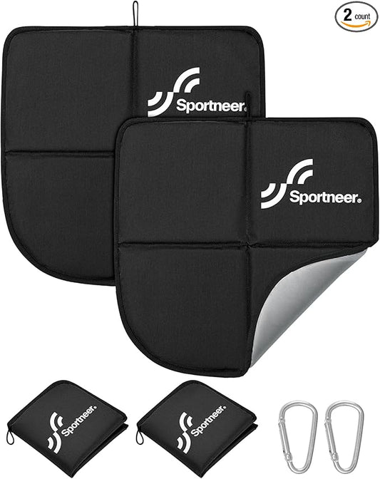 Sportneer Sitting Pad, Sit Pads for Backpacking Portable Camping Sit Pad Waterproof Folding Pad Stadium Seat Pad for for Camping Picnics Hiking