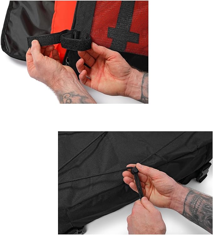 T-Top Storage Bag - Holds Up To 6 Type II Life Jackets - Boat Bags For Life Jackets - Waterproof Dry Bag Included (jackets not included!)
