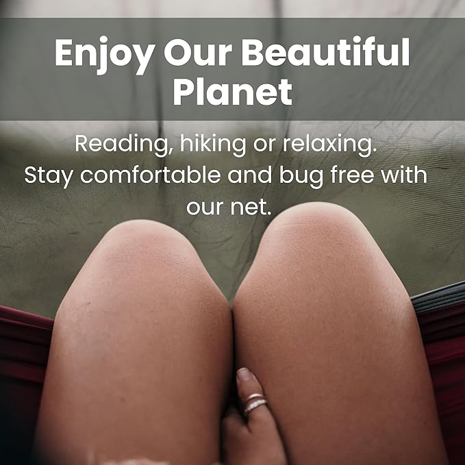 Bug Net - Eco Conscious. Compact, Light Weight Portable, Camping, Travel and Hiking, Mosquito Net, Hammock Bug Net