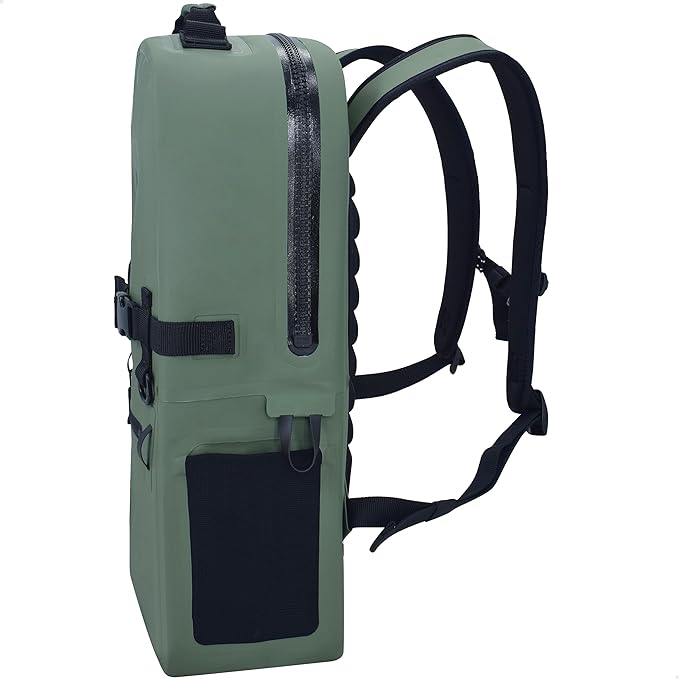 Breakwater Supply™ 100% Waterproof Submersible Backpack, Laptop Bag, Airtight Zippers | Travel Outdoors | Fogland 25L 20L 15L