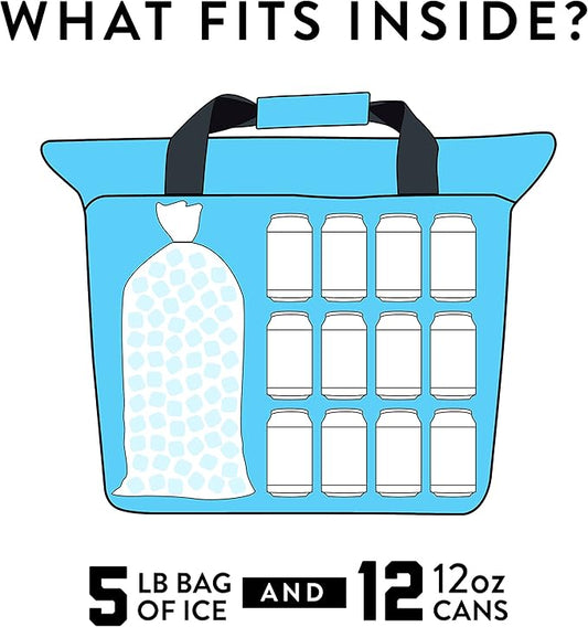 Bison Coolers Softpak Series, Made in USA, Soft Cooler Bag Insulated Leak Proof for Beach, Travel, Camping, Picnic, Car, Trips, 24+ Hour Ice Retention