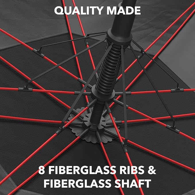 Repel Umbrella Windproof Travel Umbrellas for Rain - Easy Auto Open Close, Durable & Compact Umbrella, Strong Fiberglass Frame, Waterproof Canopy - Backpack, Purse, Portable Umbrella for Travel