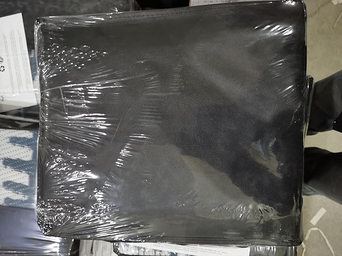 Capslpad 8Ft Round Outdoor Rug for Patios Clearance Reversible Mat Plastic Straw Patio Rugs Lightweight RV Camping Mat Circle Outside Area Rug Carpet for Balcony Deck Trailer Picnic,Blue