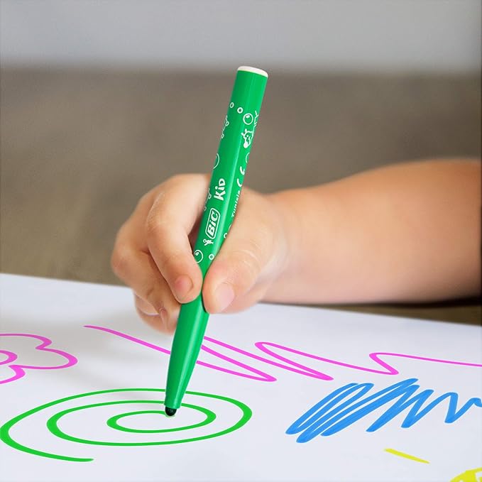 BIC Child's First Magic Marker, Assorted Colors, 96-Count