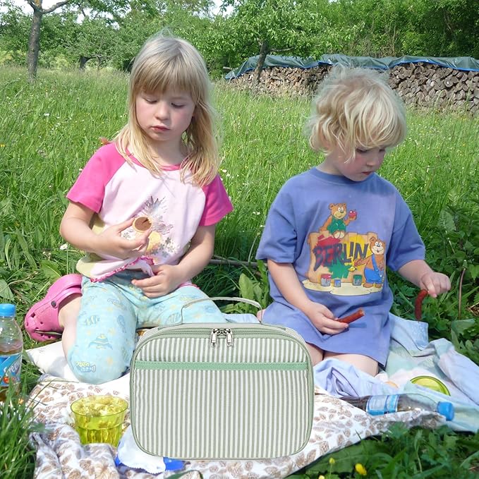 CAMTOP Lunch Box Kids Insulated Lunch Bag Small Cooler Thermal Meal Thermal lunchbox for Girls Boys School Picnics